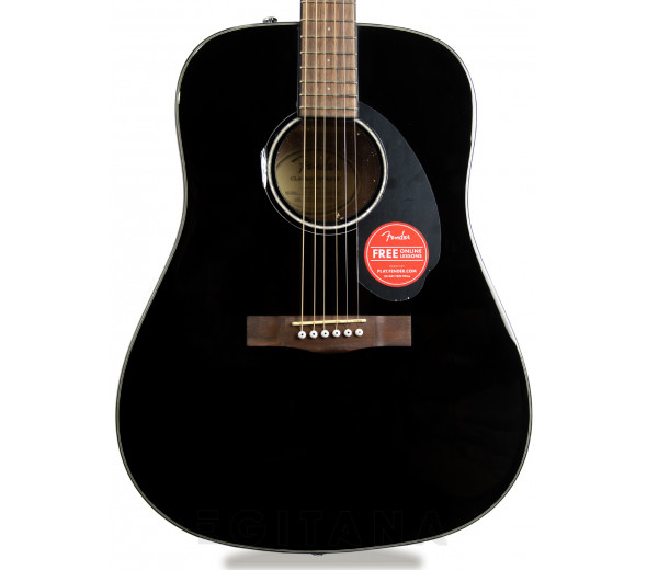 Fender CD-60S Dreadnought WN Black Fender CD-60S Dreadnought WN Black